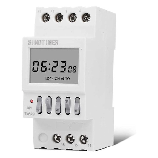 Strømtidsstyringskontakt Nedtælling Smart Switch Timer 220V