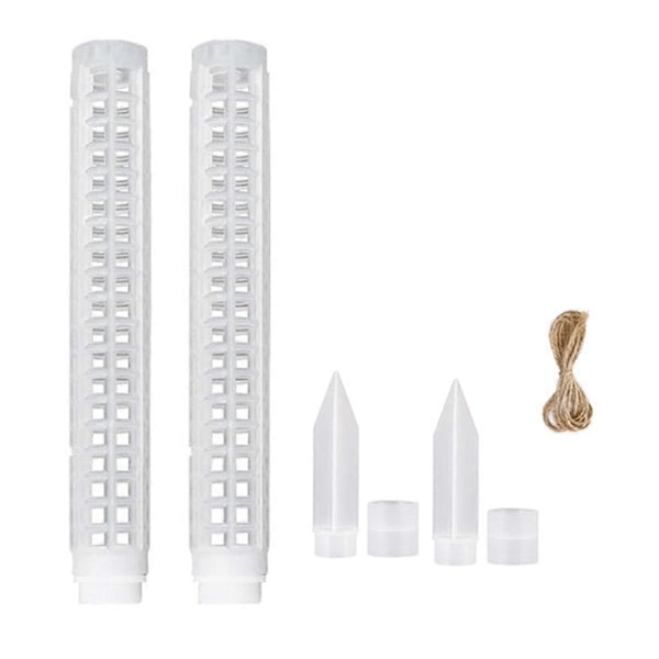 Plast Moss Pinne, Förlängd till 63 cm, Moss Pinne för Växter, A