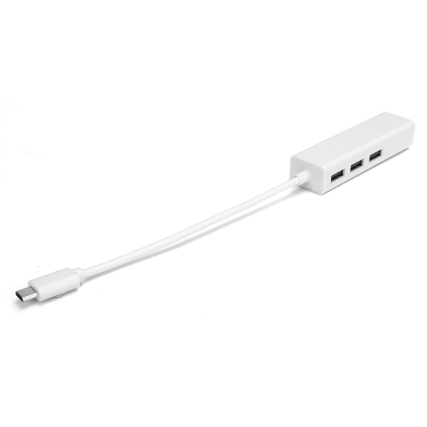 RJ45 Ethernet Adapter Typ C till USB 2.0 Nätverk 100M tillbehör för WIN XP/7/8/OS XUSB 2.0 med nätverkskort