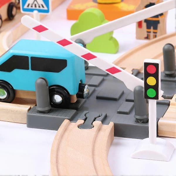 Train Track Accessories Railway Barrier Barrier Train Scene Props Toy Track Accessories Replacement