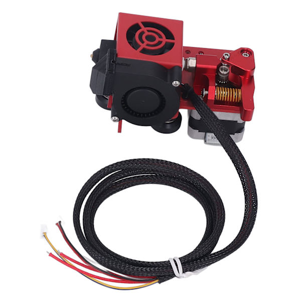 24V 3D-skrivare Extruder Kit Kort räckvidd Dual Gear Direct Drive Extruder Uppgraderingssats för Ender 3