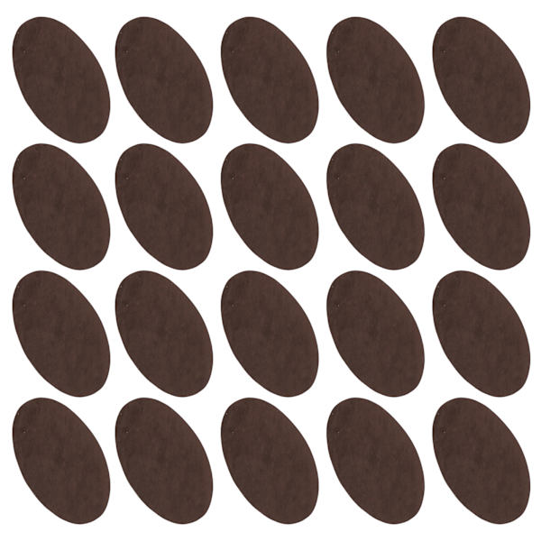 10 par jernlapper flokking lim oval erme albue kne stoff reparasjon DIY dekorasjon 10 par kaffe