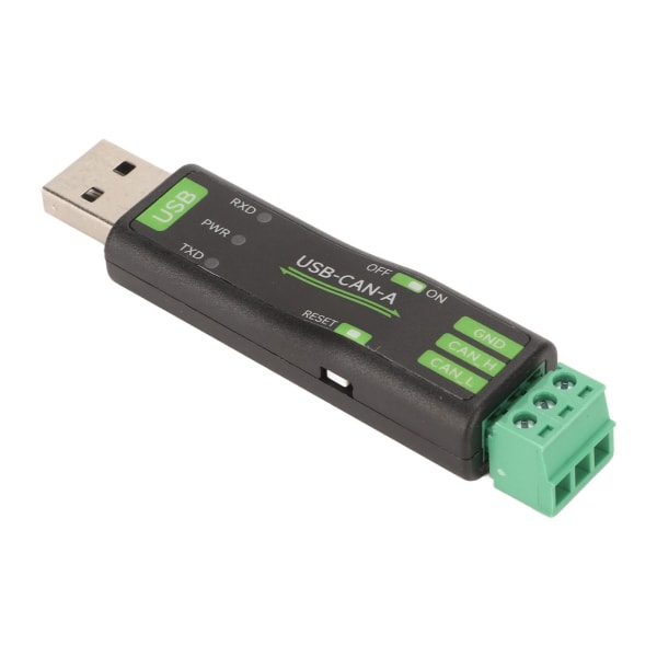 USB til CAN-adapter 5 kbps til 1 Mbps 4-modus STM32F103 Chip Onboard TVS USB til CAN-analysator for bussdatadatamaskin