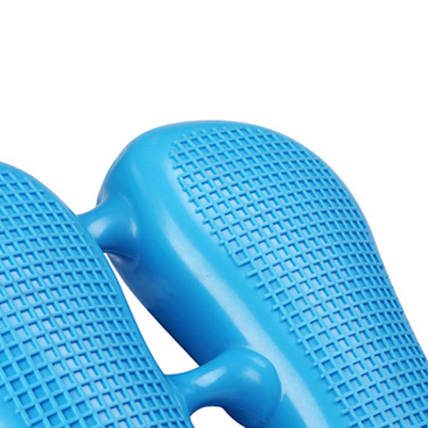 Mini multifunktionell uppblåsbar stepmaskin PVC massagepunkt träningskuddebräda för hemgym blå