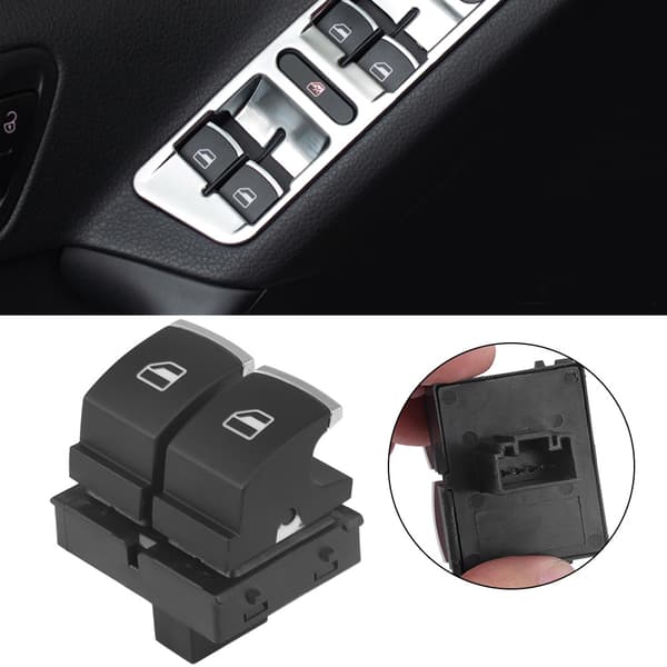 Bil Power Window Control Switch for Eos Golf MK5 MK6 GTI 2-dørs 5K3 959 857