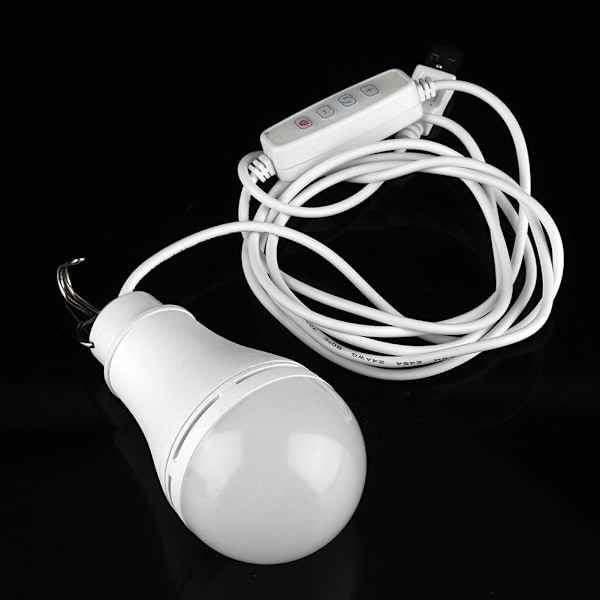 5V USB LED-lampa Nödlampa för Utomhuscamping Vandring Hemläsning (10W)