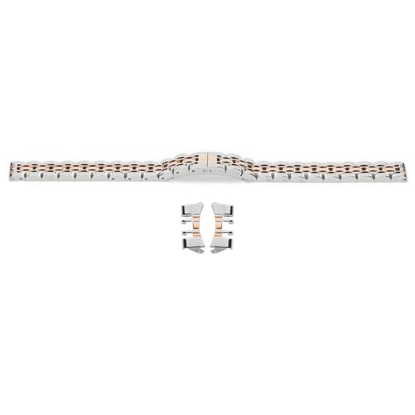 Urrem i rustfrit stål, urarmbånd, udskiftningsrem, urtilbehør 12 mm / 0,47 tommer