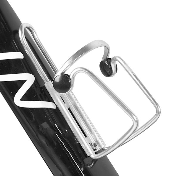 Aluminiumlegering Cykel Vattenflaskhållare Cykel Vattenkokare Cup Rack Cykeltillbehör (Silver)