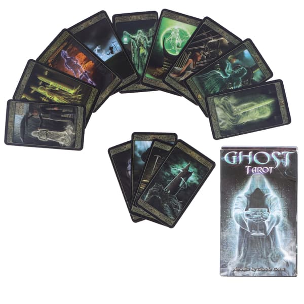 Fate Divination Tarot Deck Engelsk Spådom Tarotkort Brädspel för Nybörjare