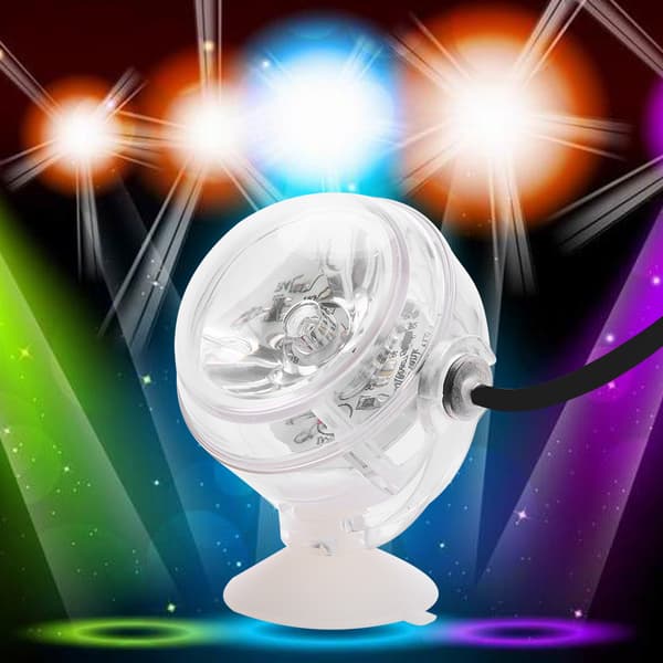 Vedenpitävä akvaarion mini-LED-kohdevalaisin upotettava akvaariolamppu