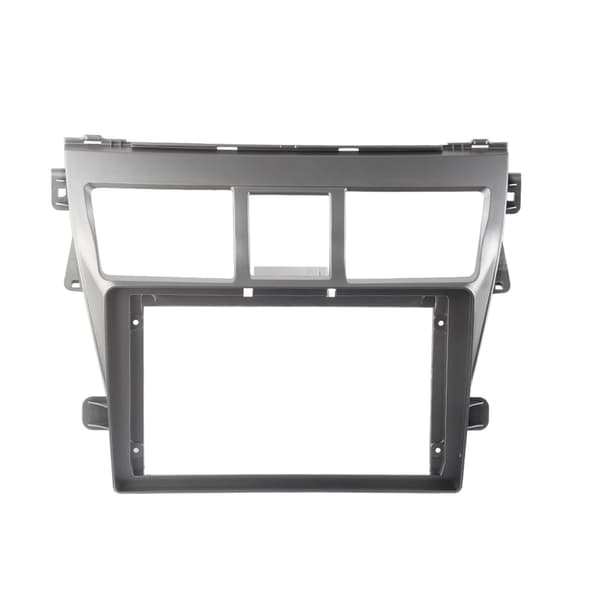 9 tommer 2 Din Bilstereo Facia Panel Ramme Dæksel med Strømkabel Passer til Toyota Vios 07‑12