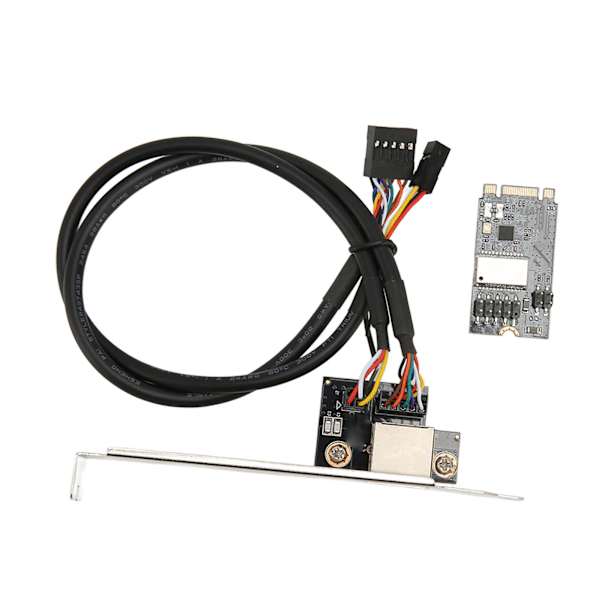 M.2 PCI E Gigabit Ethernet-kort 1000 Mbps guldpinne stabil anslutning MINI PCI Express Ethernet-kort RJ45 LAN NIC-kort för PC