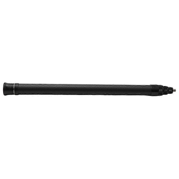 Usynlig Carbon Fiber Selfie Stick Justerbar Forlængerstang kompatibel med Insta 360 X3 / ONE X2 GO 2 Selfie Stick Tilbehør