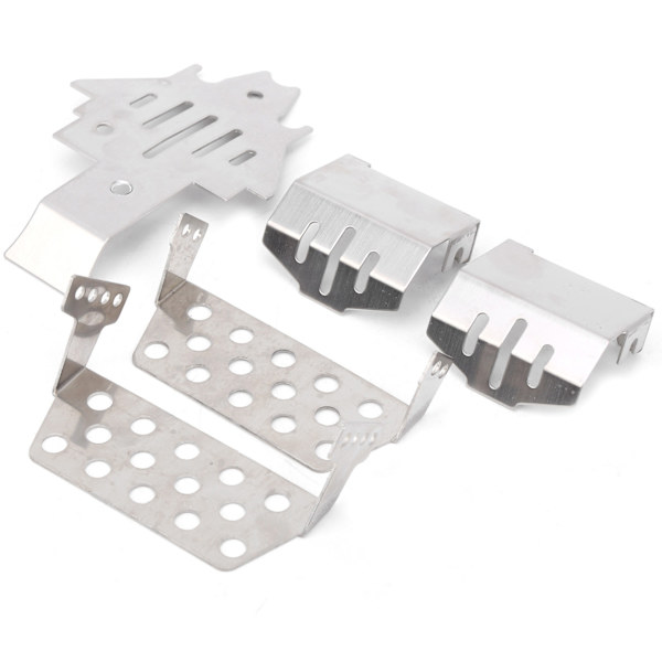 5 st/set Universal Chassi Pansarplatta Antisladdplatta för TRX4 Serie RC Bil