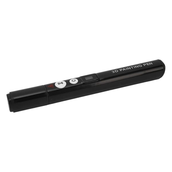 Smart højtemperatur 3D-printpen Ergonomisk LCD-skærm 3D-printpen til PLA ABS Sort