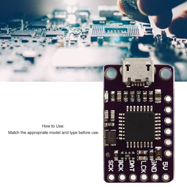 Stereo Audio Dekoder Modul PCM2706U2 DAC USB til I2S IIS til Hovedtelefon S/PDIF Udgang