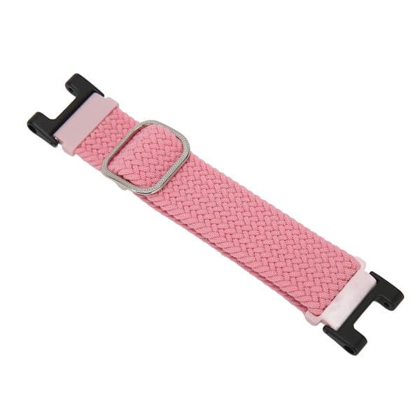 Smartwatch Justerbart Nylonflätat Band Sport Andningsbart Armband för Amazfit T Rex Rosa