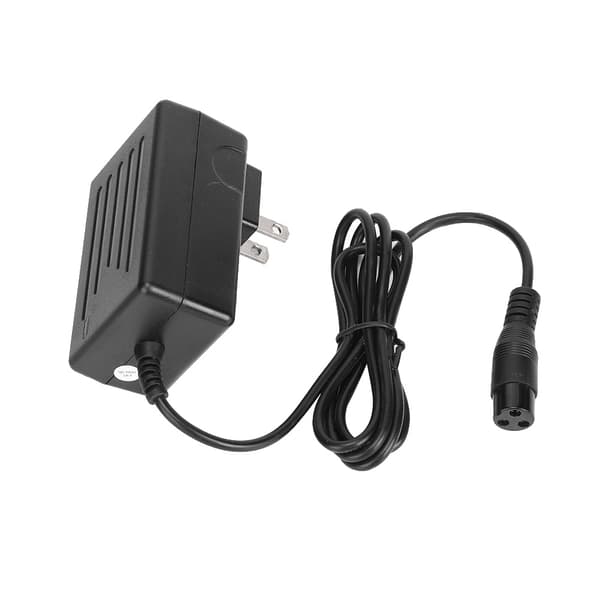 24V 0.6A 3-pin lader passer til Razor E100 E125 E500S PR200 sparkesykkel US-plugg 110-130V