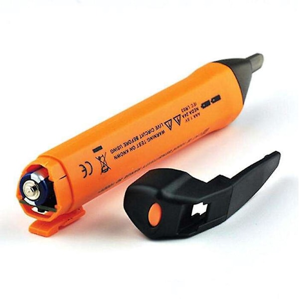 Berøringsfri Spændingstester Pen, 50V til 1000V AC, Hørbar og Blinkende LED-alarm
