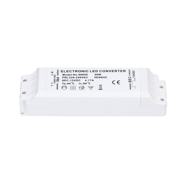 LED-driver 50W 12V 4,17A Strømtransformator LED Konstantstrømdrift Strømforsyning AC 220V