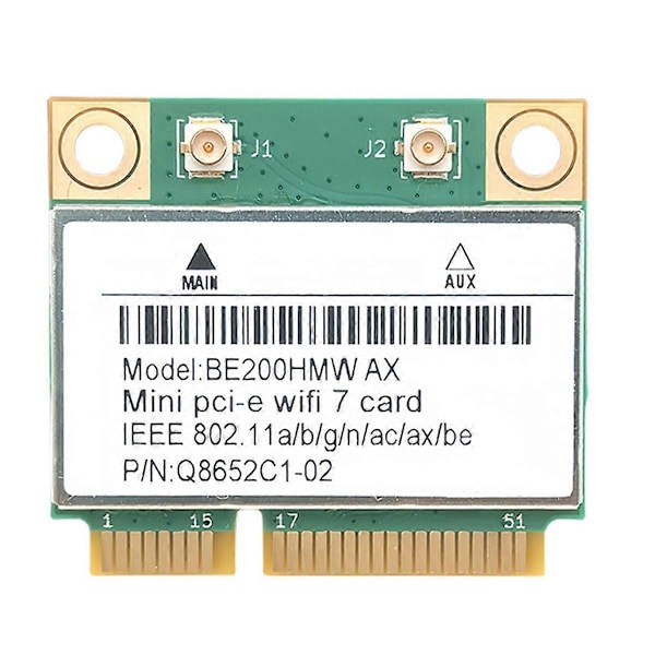 WiFi-kort för Bluetooth 5.4 802.11BE Nätverksadapter Utan Antenn C