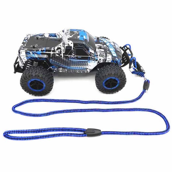 Holdbar RC Bil Trækreb Model Trailer Line med Krog RC Biler Legetøj Tilbehør Blå