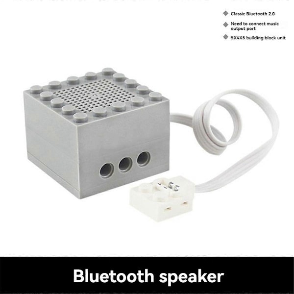 Rakennuspalikka Bluetooth-kaiutinmoduuli Alkuperäinen musiikin toisto A
