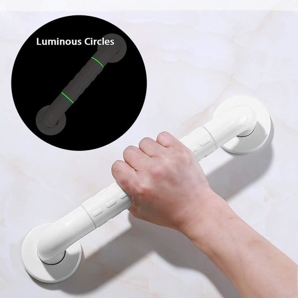 Håndtak på badet - 300 mm veggmontert håndlist og håndkleholder i rustfritt stål