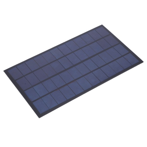 12V 7W Epoxy Solar Panel Lader Batteri Høy konverteringsfrekvens for plenlys lommelykter Leker