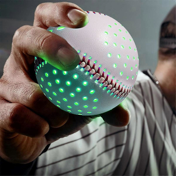 9 tommer selvlysende baseball, natkasteøvelsesbaseball
