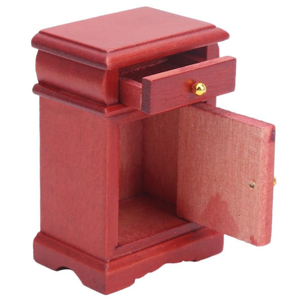 1:12 Dukkehus Miniature Palisander Natbord Model Dekorative Legetøj Soveværelse Ornamenter