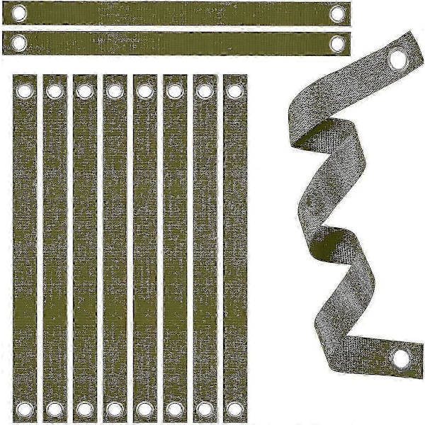 10 st Träd Stödkäppar Kit, Trädremmar Träd Stödremmar Trädbälten Träd Växtbälte för Växt Fixering Rakt