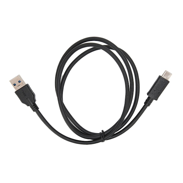 Ladekabel Svart PVC 1 Meter Rask Hastighet TypeC USB3.1 til USB3.0 Laderledning