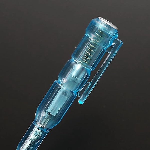 Stål Batch Spændingsdetektor Pen Test Skruetrækker, Blå Klar, 1 stk