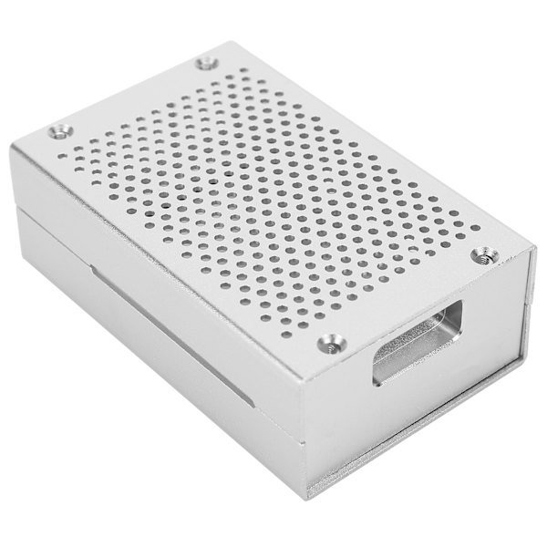 Kylskal av aluminiumlegering med fläkt för Raspberry Pi 4 Model B