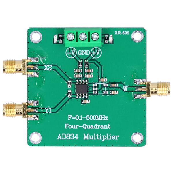 Mixermodul RF PCB 4-kvadrant analog multiplikator kretskort testutrustning delar 0,1-500MHz AD834