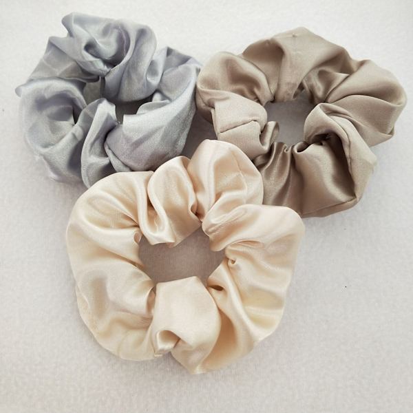 20 st hårscrunchies set elastiska satin färgglada rep hårtillbehör för kvinnor flicka