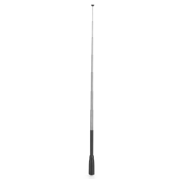 Na771r Teleskopisk SMAF VHF/UHF DualBand-antenn för Baofeng uv5r uv82 888s tguv2 kguvd1p