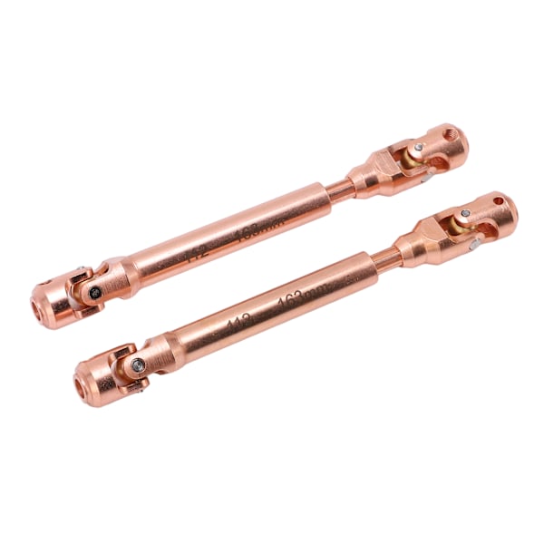 2 stk RC Universal Drive Shaft 1/10 Skala RC Bil Transmisjonsaksel for Fjernkontroll Modell Oppgradering Reparasjon 120mm