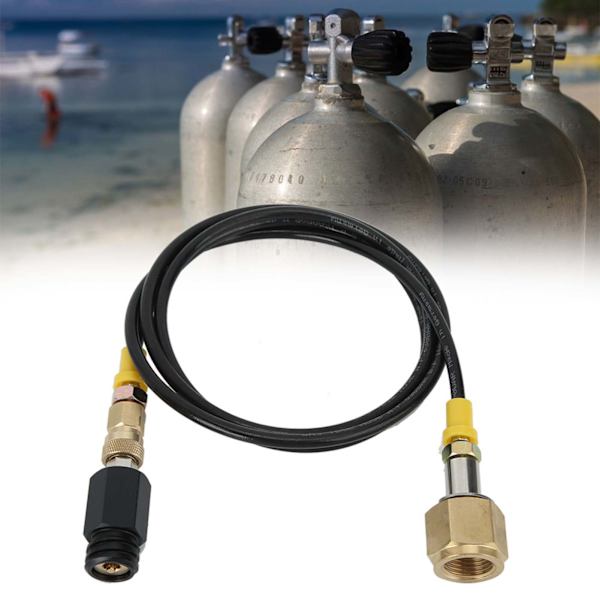 1,5 m G1/2-14 CGA320 CO2-tankadapter Sodaslangsats Tillbehör för SodaStream