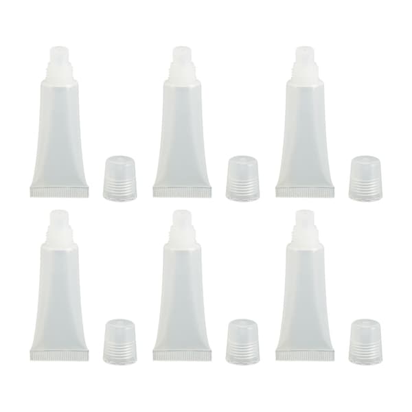 20 stk 10 ml lipgloss-tuber Profesjonelle påfyllbare tomme leppepomadebeholdere for kosmetikk DIY