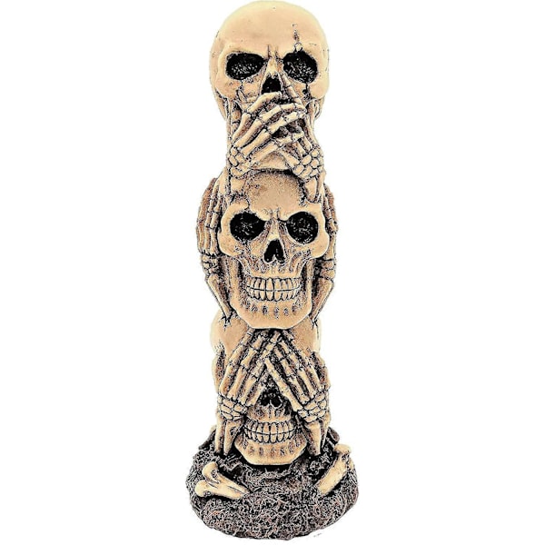 Harpiks Kranie Håndværk Ornament Kranie Model