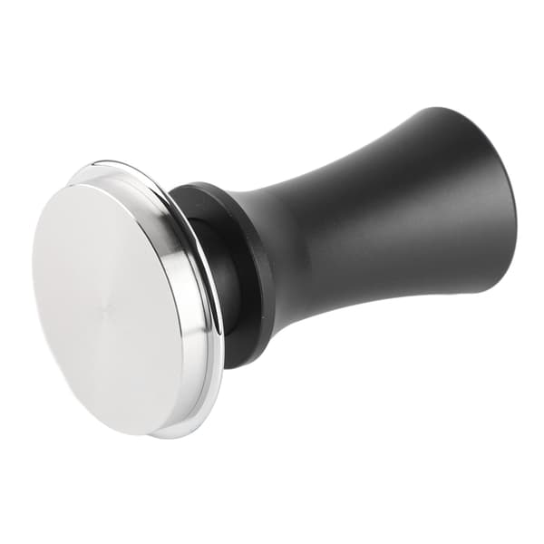 Kaffetamper Kaffepulverpressehammer Rustfrit Stål Konstant Tryk til Kaffetilbehør Sort 53mm