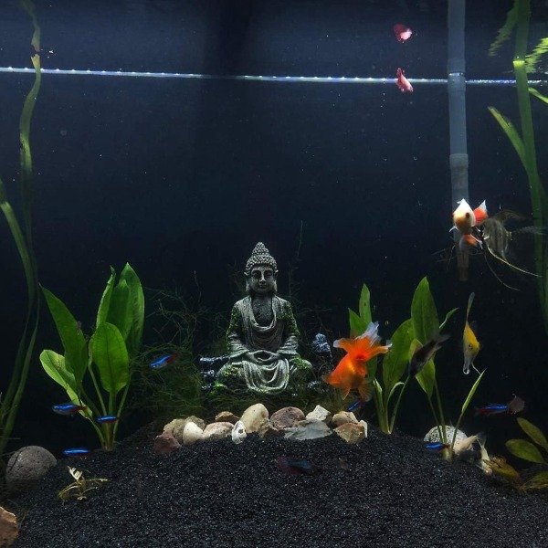 Akvarium Buddha staty - akvarium prydnad