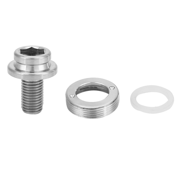 M8*15mm Mountain Road Bike Krankbolt Bundbeslag BB Aksel Skruer Kit (Titanium)