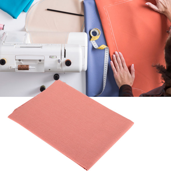 DIY sy bomull linne broderi tyg tyg kläder tillbehör hantverk enfärgad för heminredning18#