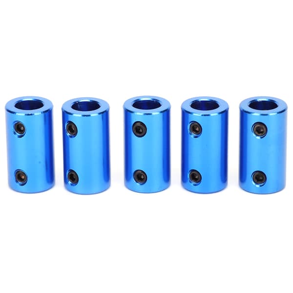 10 stk. akselkobling motor DIY aluminiumslegering bådmodel 3D-printerdele 5 x 8 mm