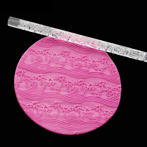 Kavel av hög kvalitet akryl kavel deg kavel fondant plasticine rulle DIY kaka 23#