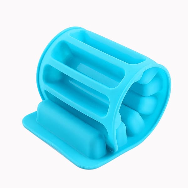 Färgglad Cylinder Isbitar Bricka Frysform Fondant Chokladform Gör Silikon