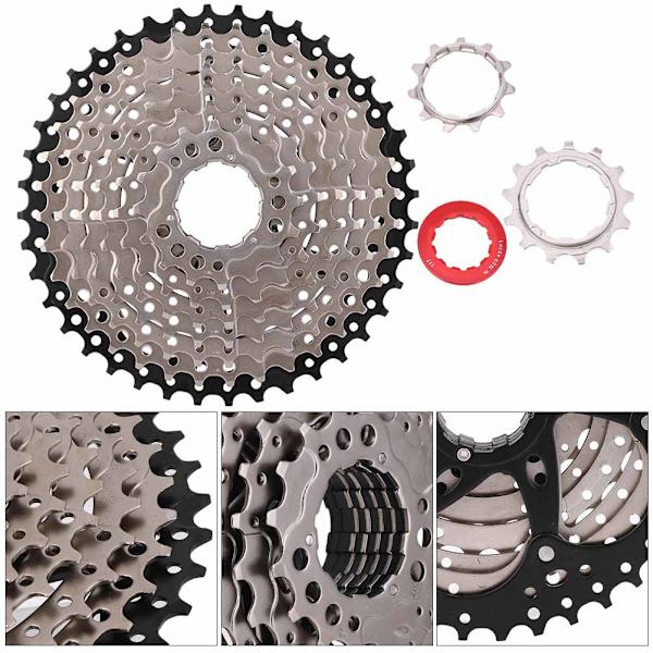 Road Bike Freewheel Cassette Sprocket 9 Speed ​​11-40T Sykkeltilbehør